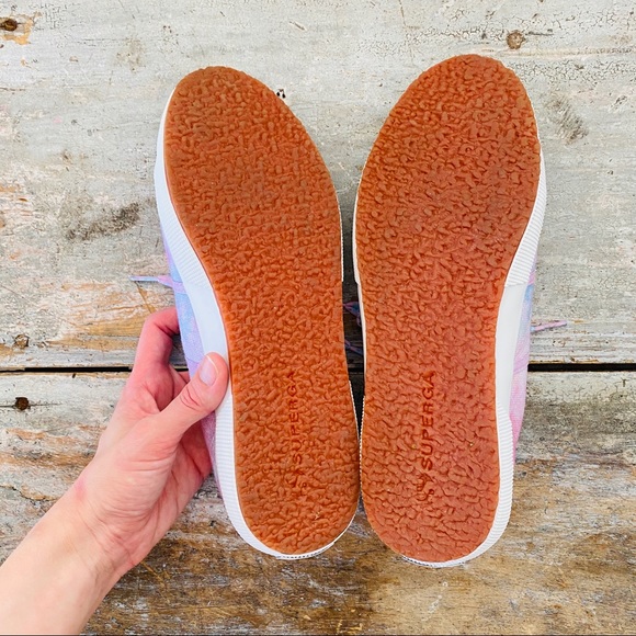 ♥️ LoveShackFancy ♥️ Superga Pastel Multi Sneakers - Picture 11 of 13